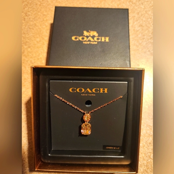 Coach Pendant Necklace - Picture 1 of 3